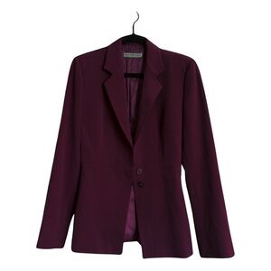 Emporio Armani Women's Maroon Blazer